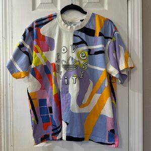 Adidas Loves Unite T-shirt Medium